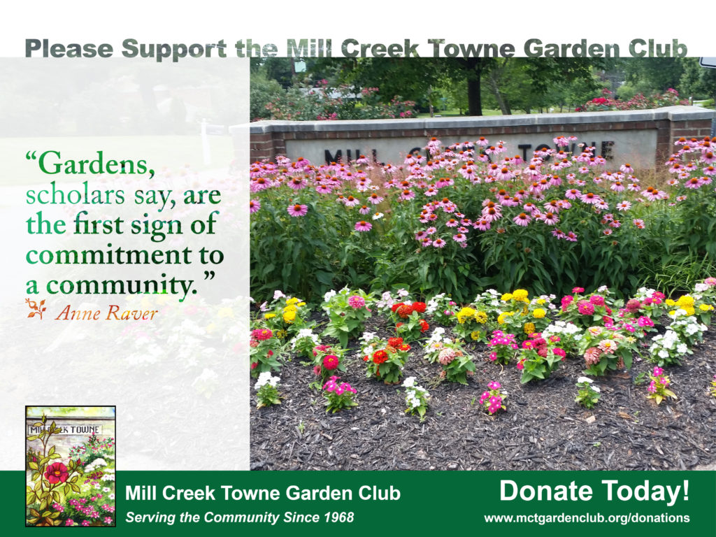 Support Mill Creek Towne Garden Club - Donate Today