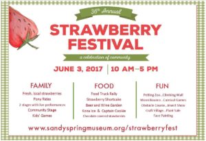 Sandy Spring Museum Strawberry Festival