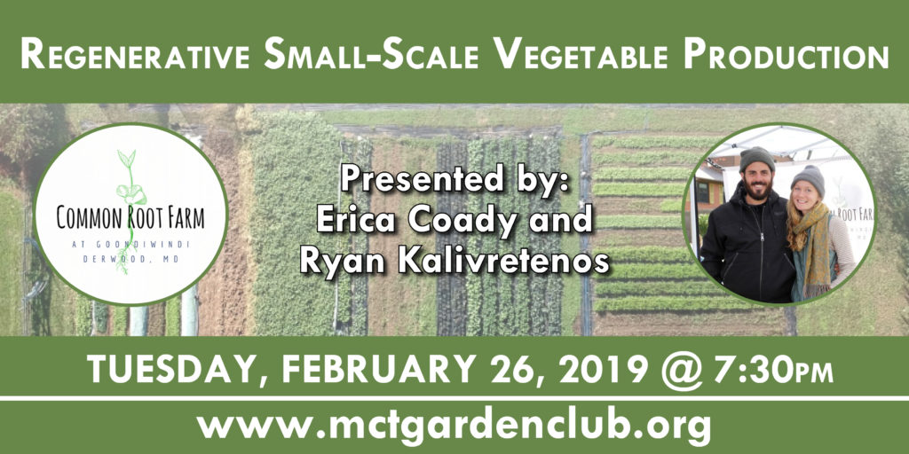Feb262019 mctgc meeting topic vegetable production