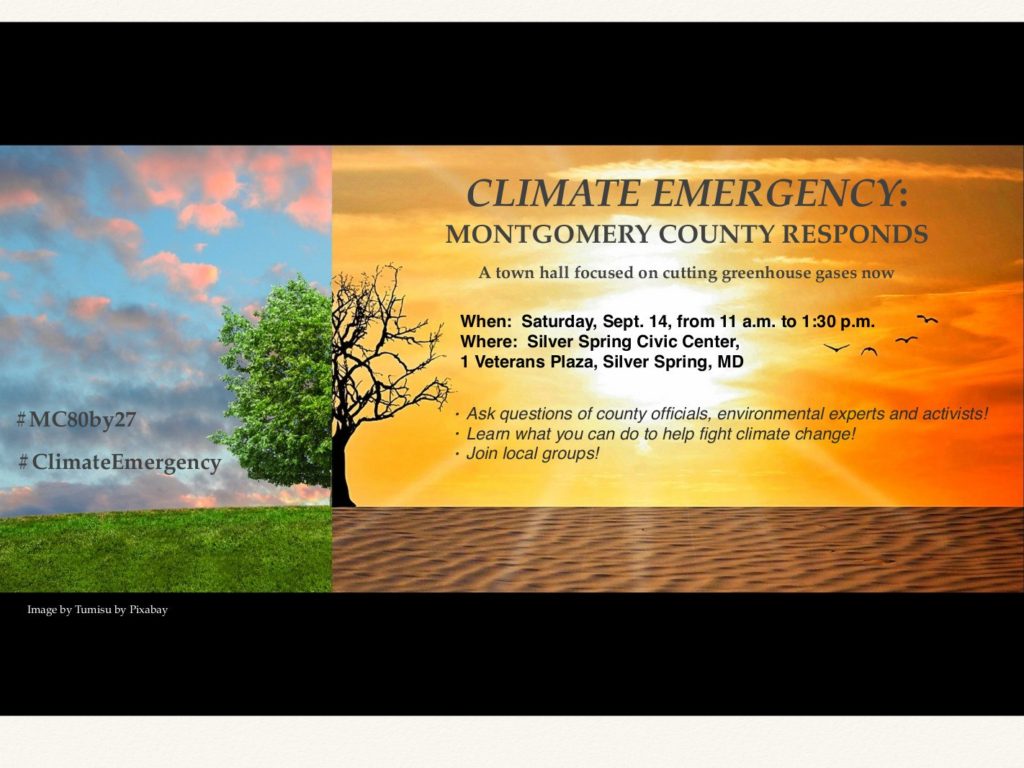 Climate Emergency: Montgomery County Responds
