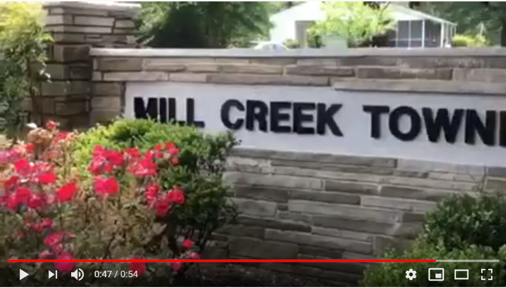 Mill Creek Towne Entrance Repairs video screenshot