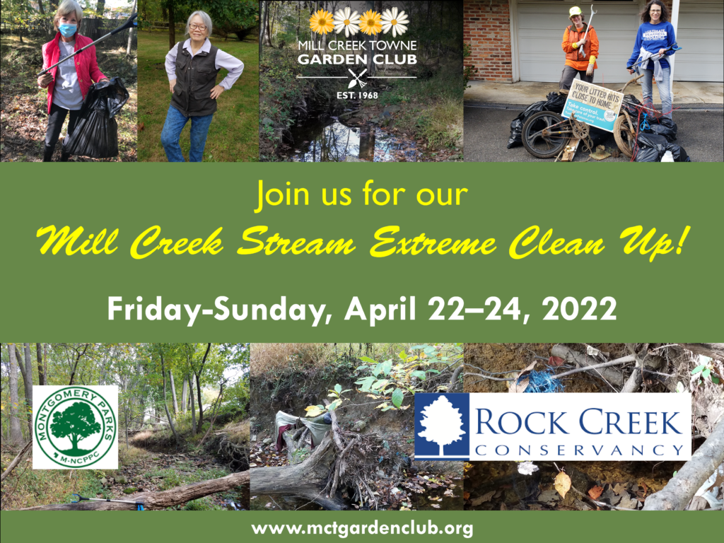 22-24Apr2022 Mill Creek Spring Clean Up
