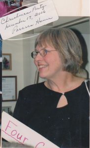 sandy at christmas party