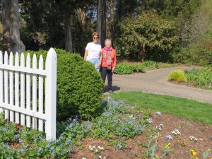 Kathy and Linda at Green Spring Gardens