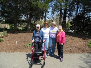 Susanne_Kathy_Sandy_Linda at Green Spring Gardens